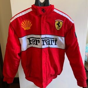 Vintage Racing Ferrari Zipup.